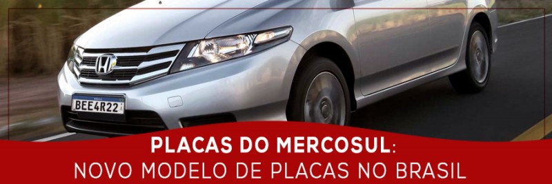 Placas do Mercosul: o novo modelo de placas no Brasil